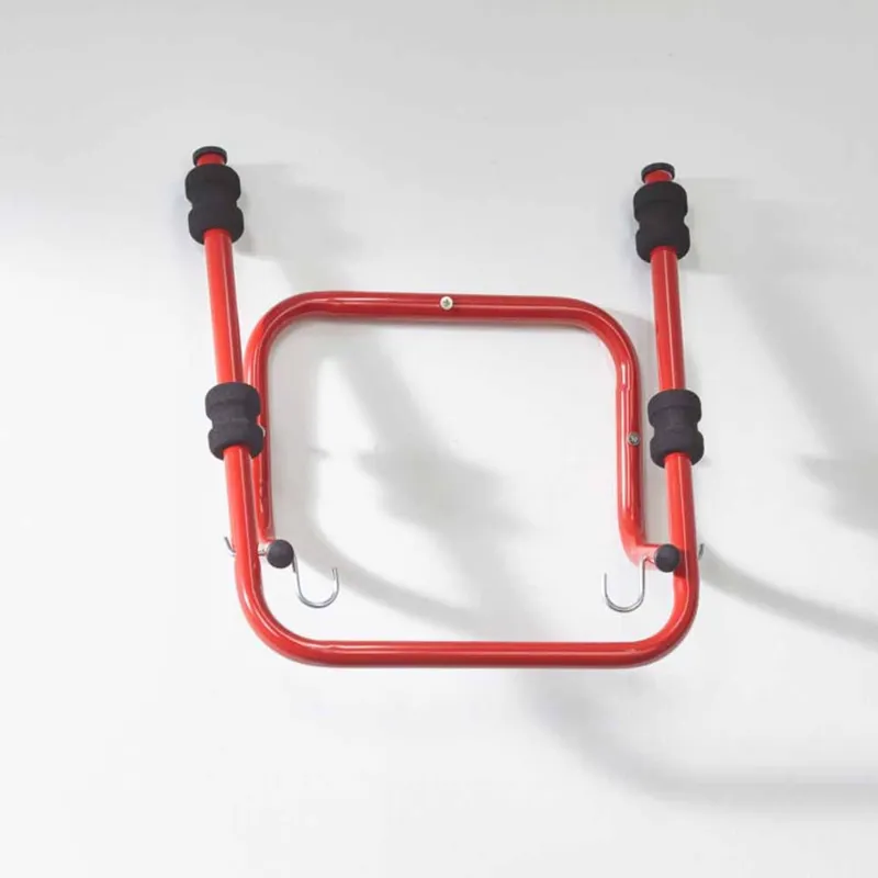 One23 Wall Mounted 2 Bike Folding Stand Red-2